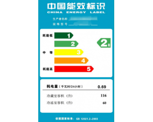 中國(guó)能效標(biāo)識(shí)介紹